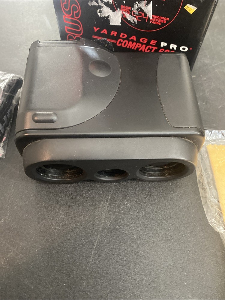 Bushnell Yardage Pro Compact 600 Laser Rangefinder Batt Cover Missing Read