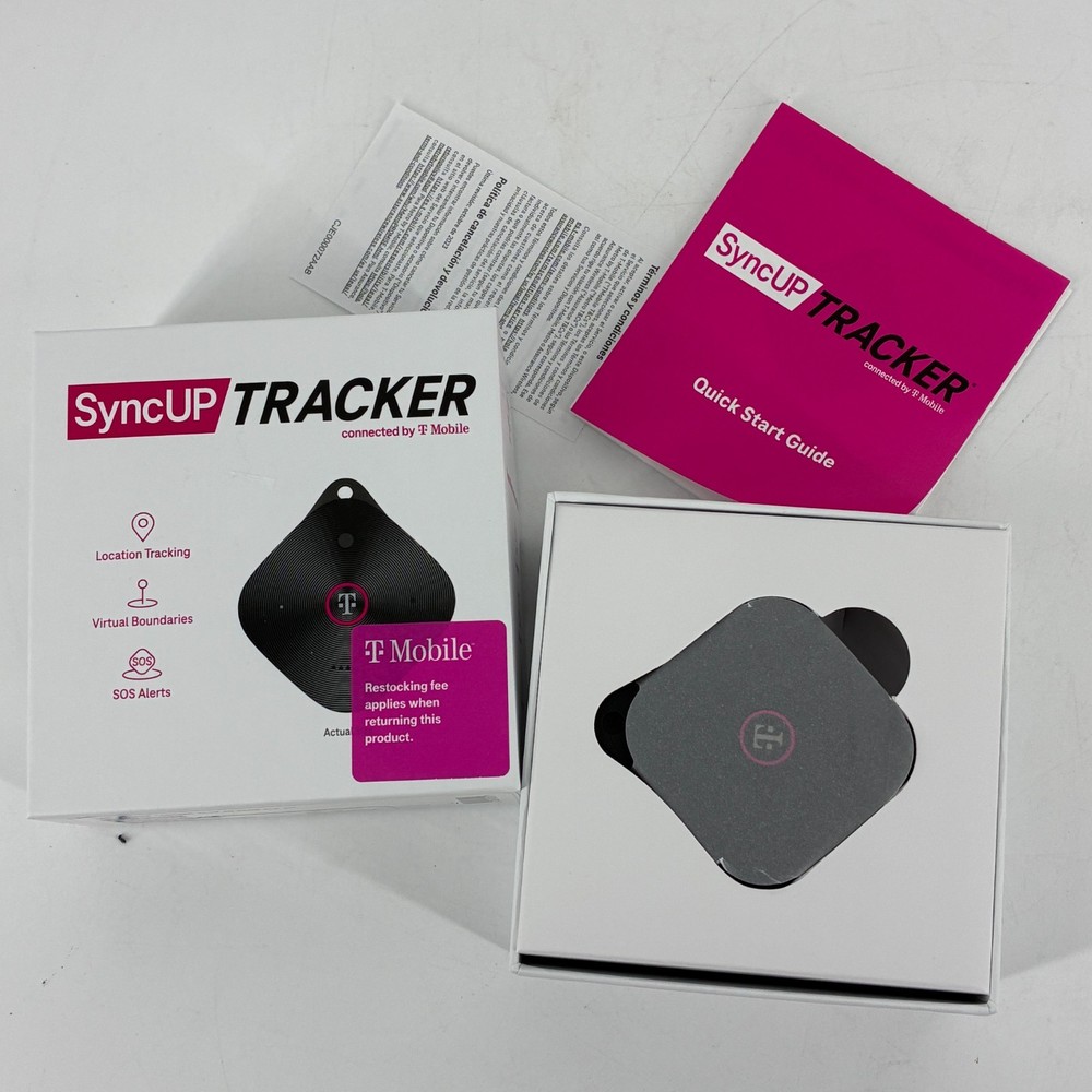 T-Mobile Sync Up Tracker 2nd Gen 4G 64MB Black Kit