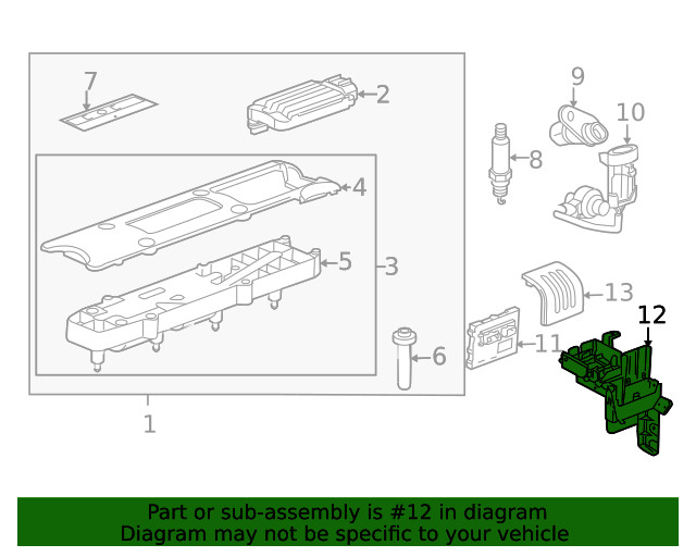 Genuine GM Mount Bracket 15251701