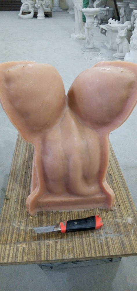 Polyurethane flexible mold with a plastic frame"Gorgul on a chain"