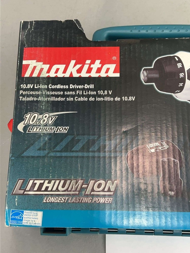 Makita Compact 10.8 Volt Li-Ion Driver-Drill, Model# DF030DW