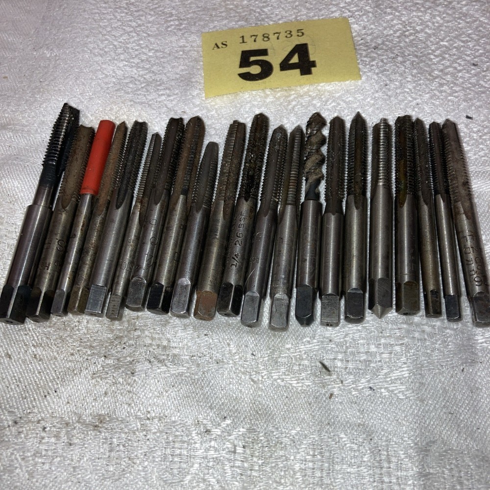 BSF taps to clear. X 20 ENGINEERING