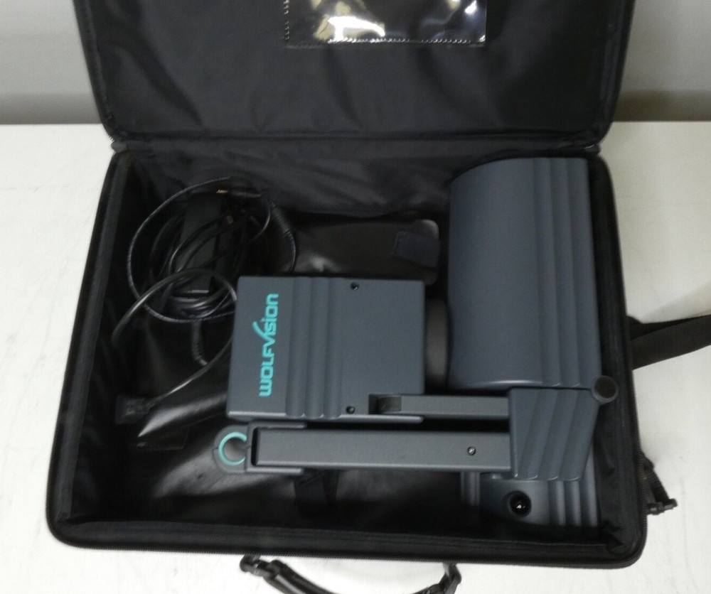 WolfVision VZ-7D Visualizer Document Camera with Remote & Case