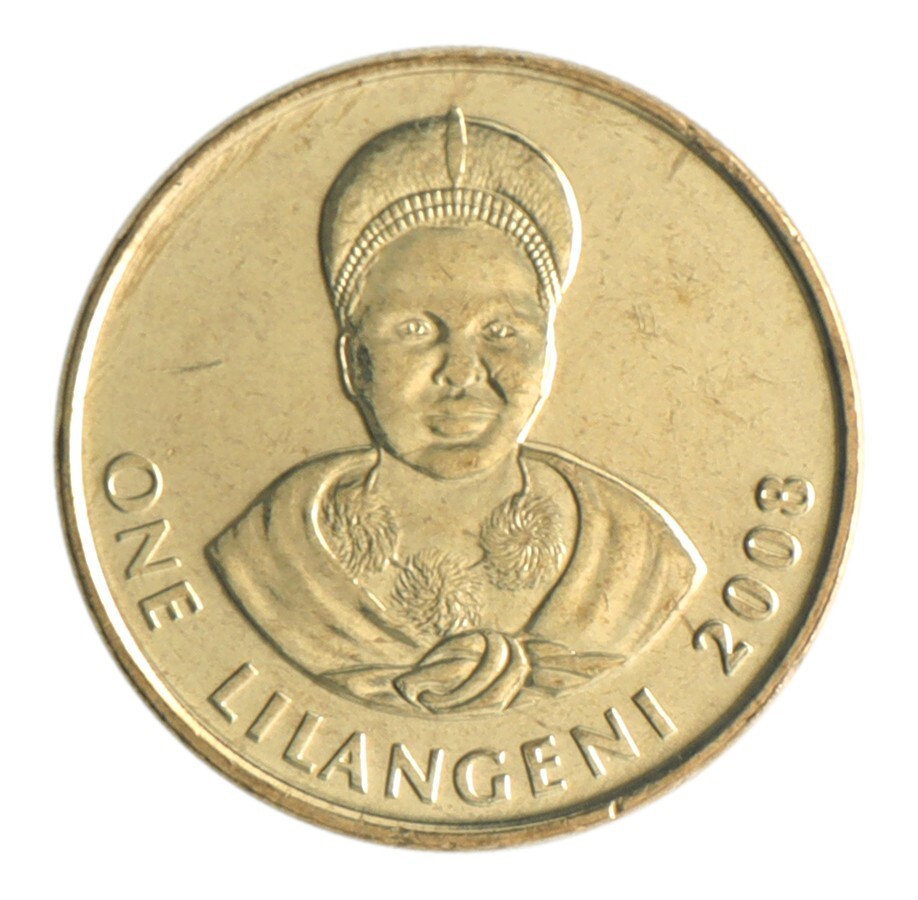 Swaziland 1 Lilangeni, 2008, KM #45, Mint
