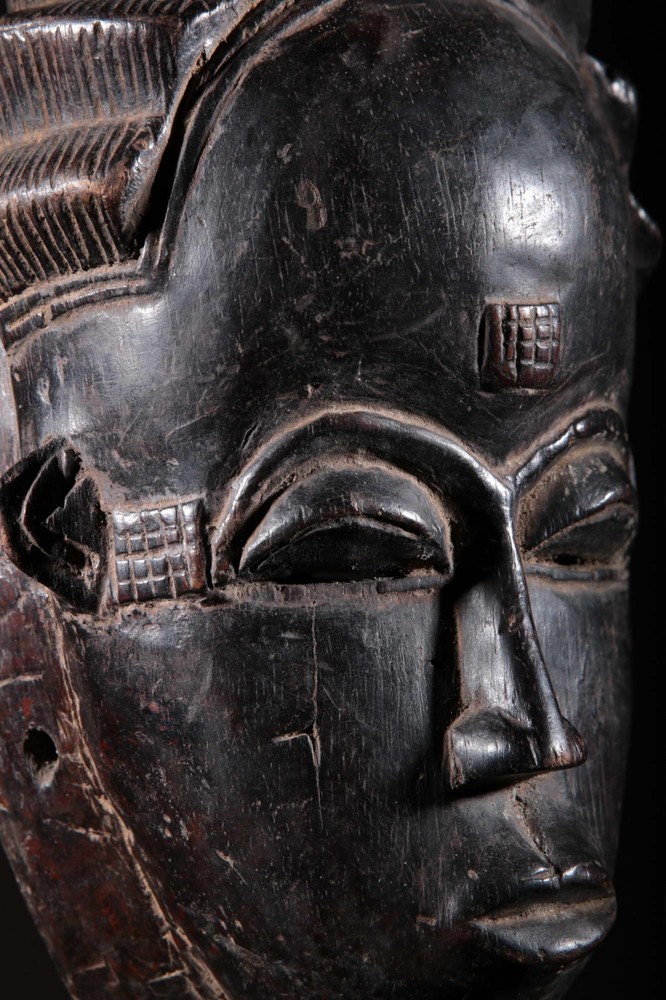 African Mask Baoulé 1900