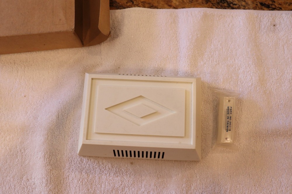 NuTone CD 115WH Wired 2-Note Door Chime- White