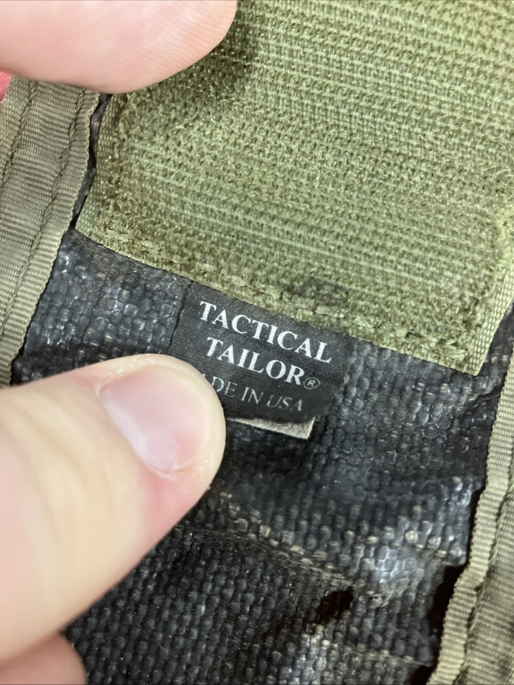 TACTICAL TAILOR DOUBLE MAG POUCH-OD GREEN