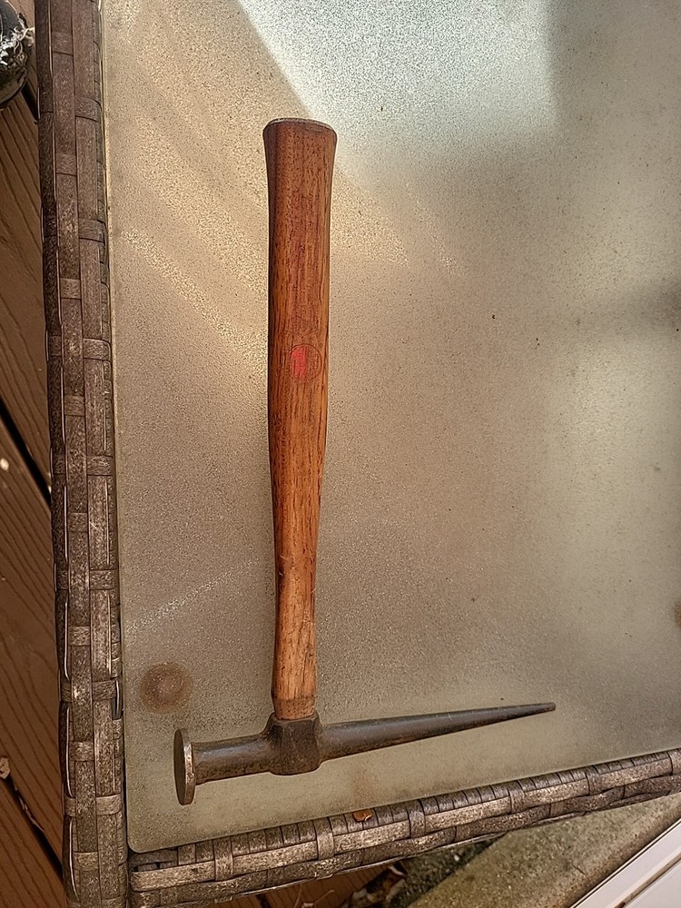 Vintage MAC BTH 156 Auto Body Hammer Finishing Pick Solid Nice