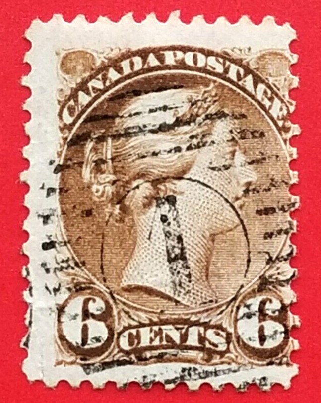 Canada Stamp #39 "Small Queen Issue" Used