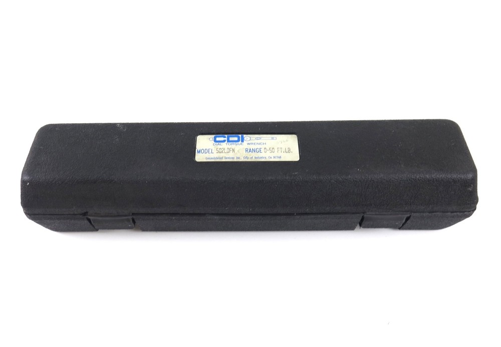 CDI Plastic Box / Case for 502LDFN Torque Wrench (Empty Case Only)