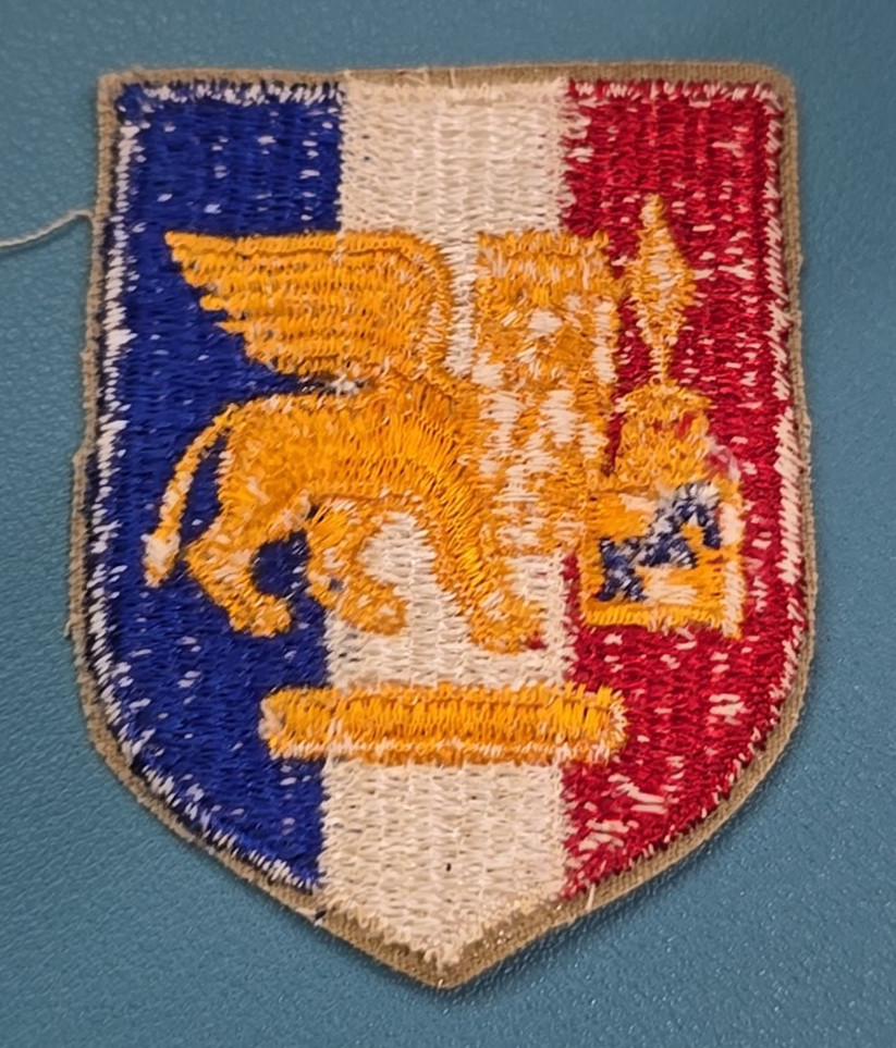 US Army Southern European Task Force Patch-Cut Edge-Snow Back*