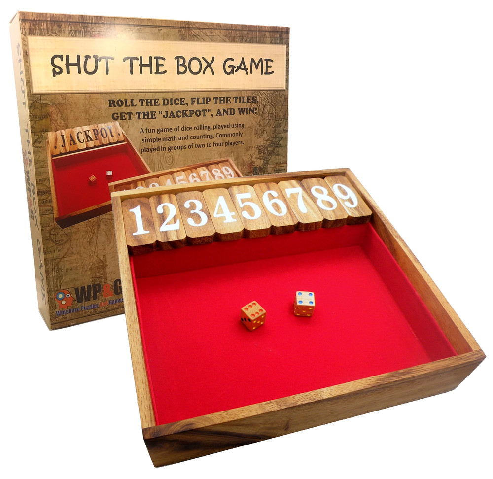 Shut The Box (Large) - Classic Game
