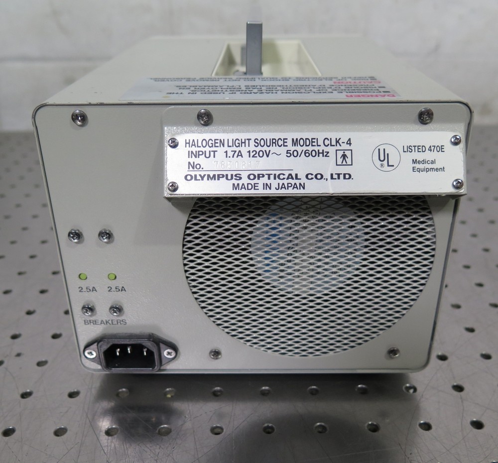 R192238 Olympus Optical CLK-4 Halogen Light Source