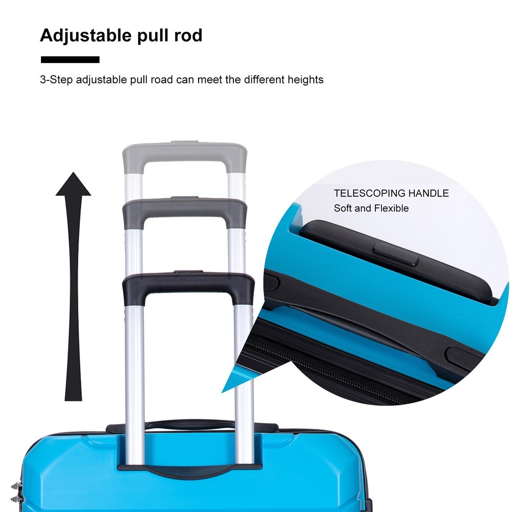 Hardshell Suitcase Spinner Wheels Luggage Sets Lightweight Suitcase TSA Lock