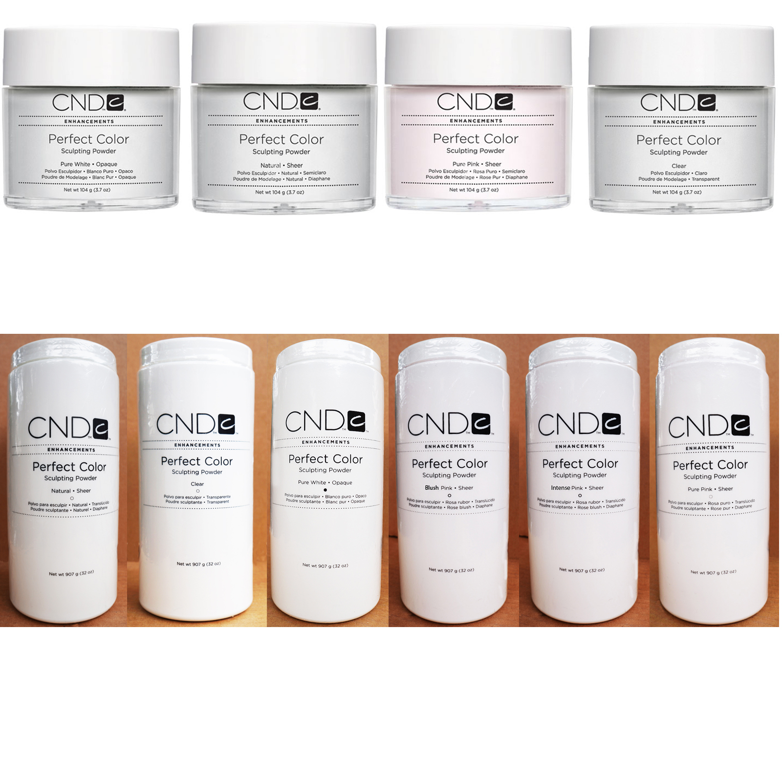 CND  Powder Perfect Color Sculpting Powder.8 oz., 3.7 oz. or 32 oz.