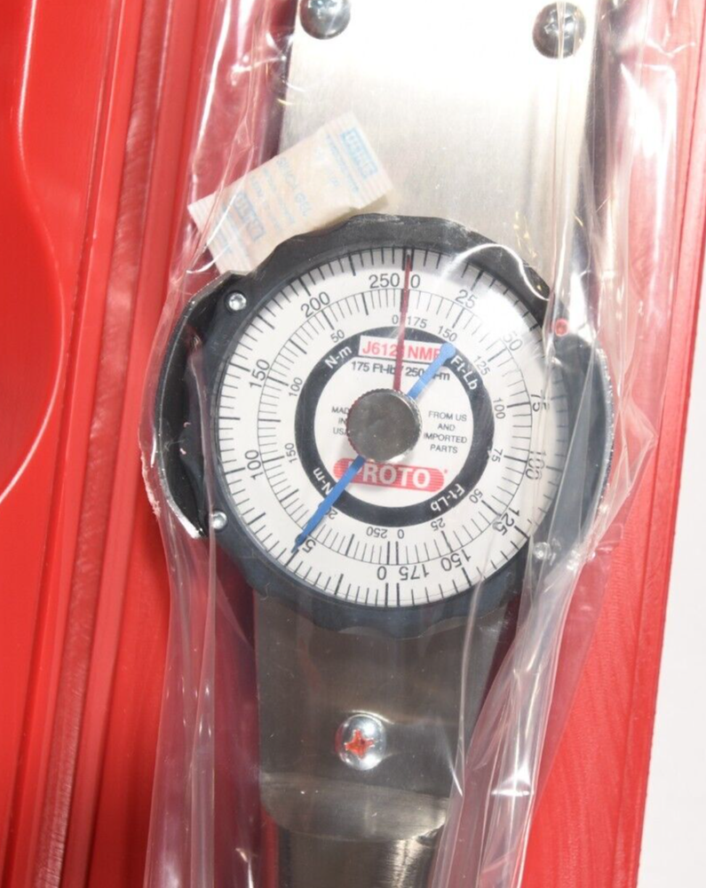 Proto J6121NMF Dial Torque Wrench
