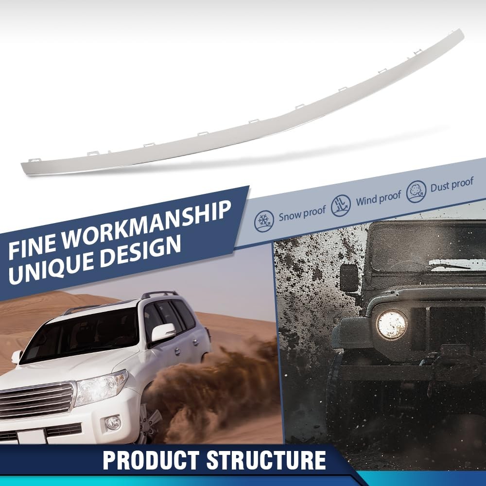 Front Bumper Trim Lower Molding E300 E350 E400 E450 2017-2020 2138857000 Silver