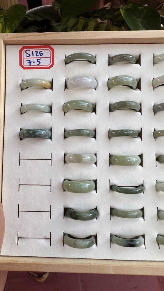 Jade Ring Size 7.5
