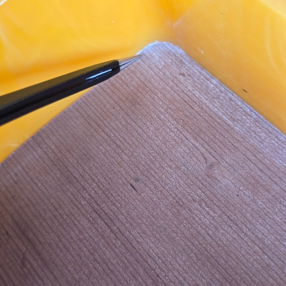 Orange Butterscotch Bakelite Trinket/Jewelry Rectangular Storage Cigarette Box