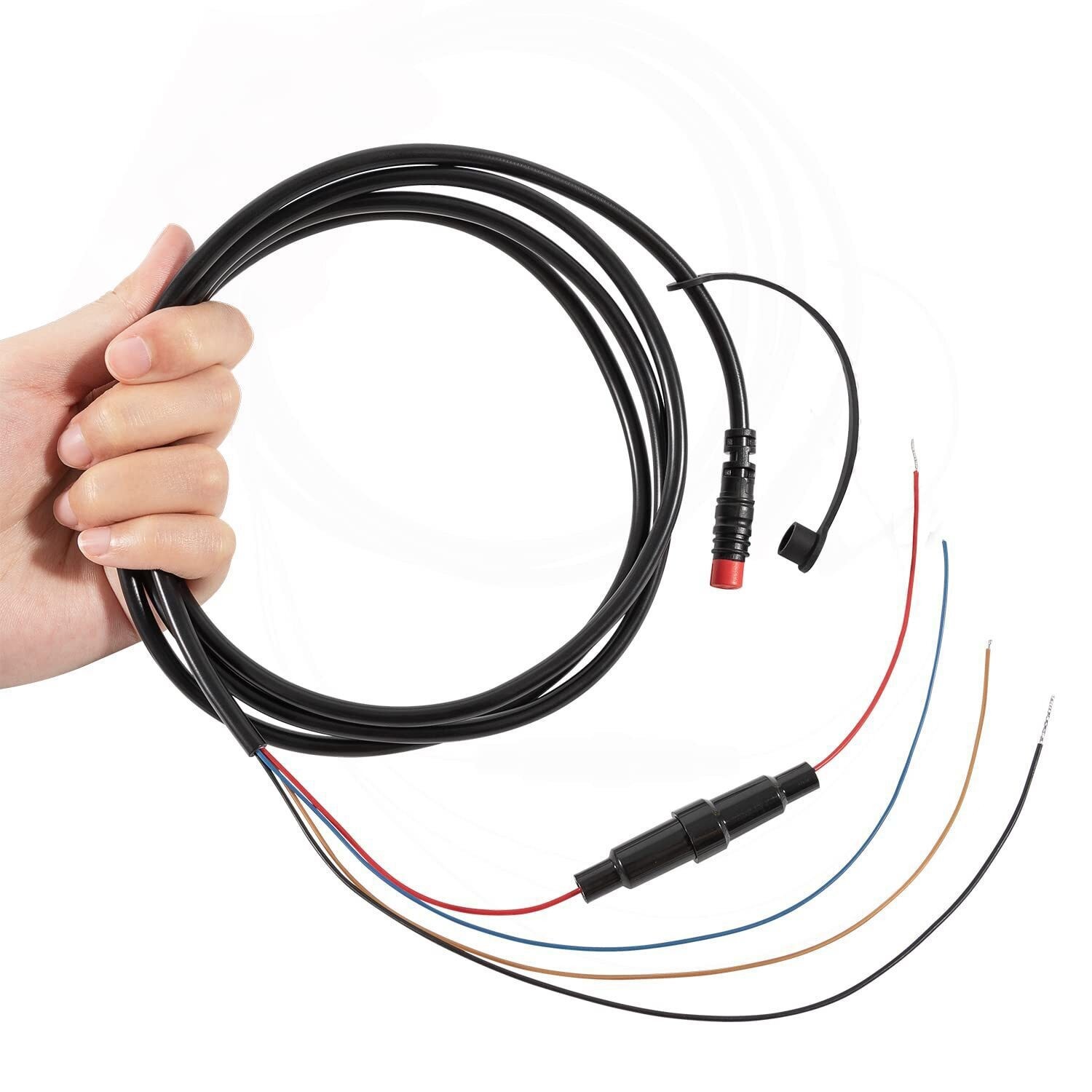 For GARMIN STRIKER 4 4cv 4dv 5cv 5dv 7cv 7dv Power/Data Cable 4-Pin 010-12199-04