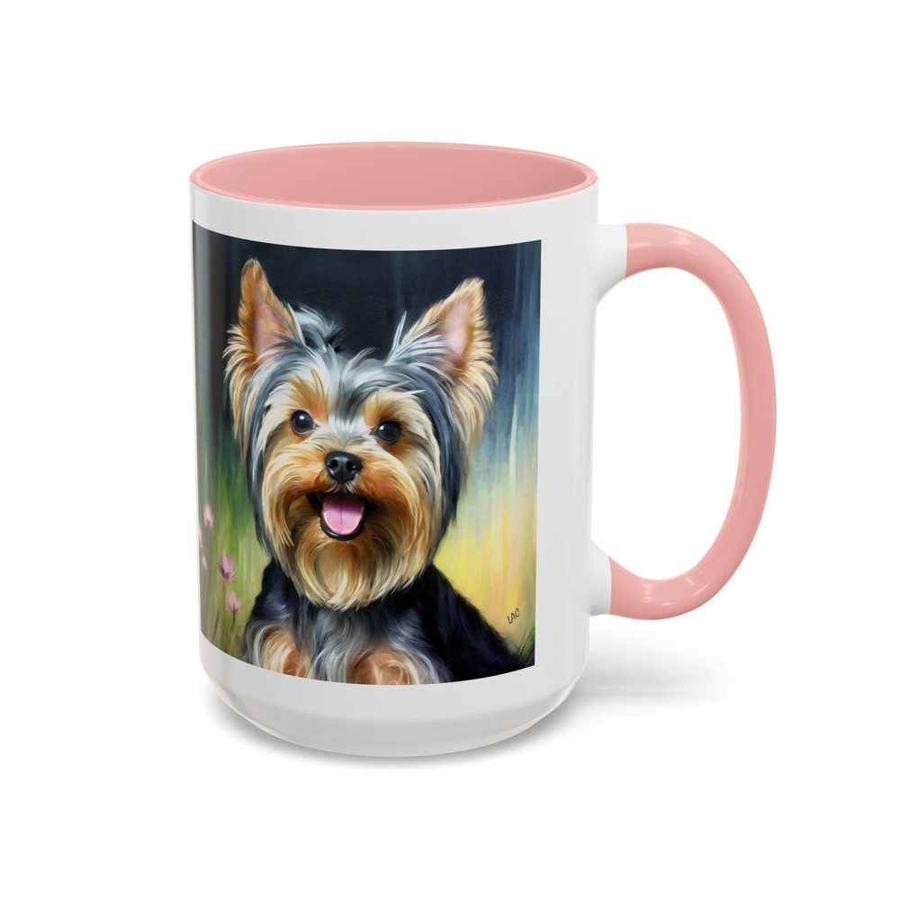 Yorkshire Terrier Ceramic Accent Coffee Mug
