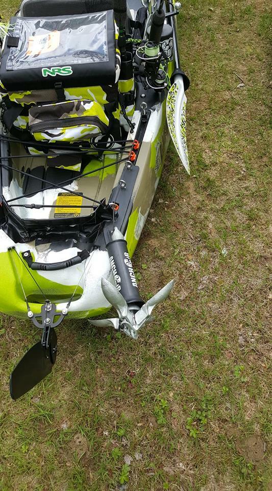 Low Profile Kayak Anchor Wizard