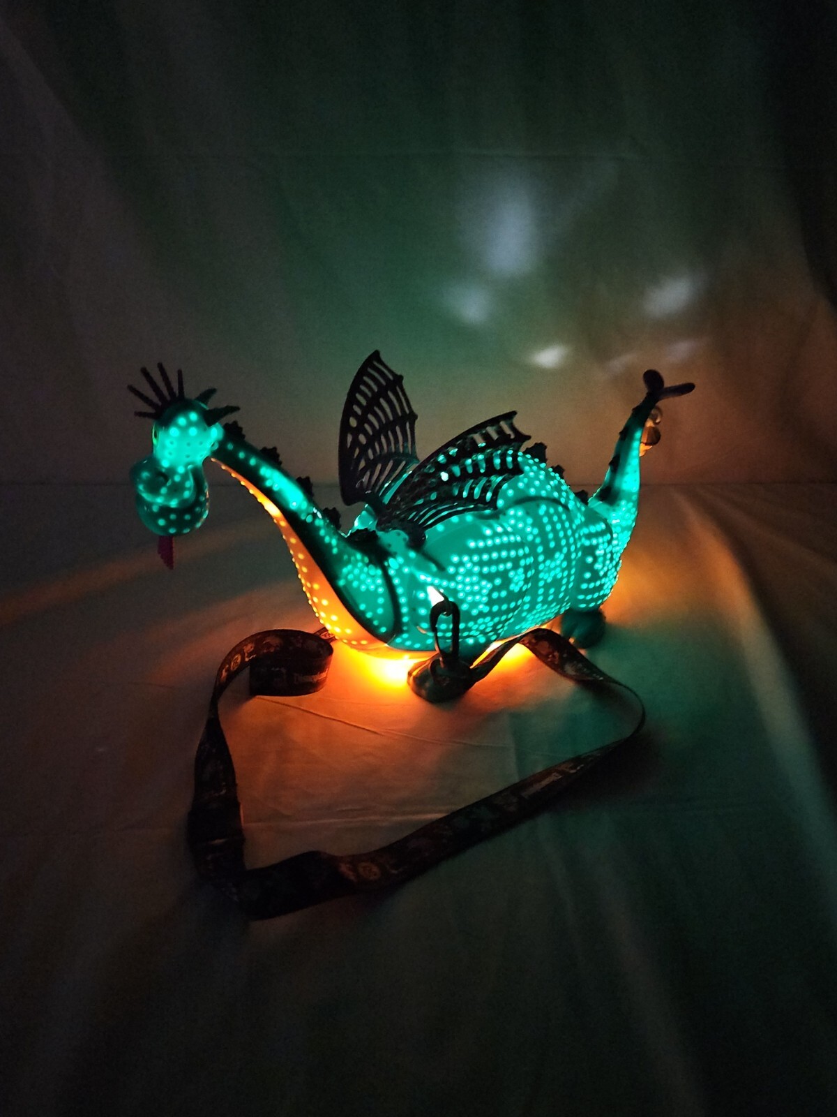 Disney Parks lightup Elliot Dragon Popcorn Bucket Main Street Electrical Parade