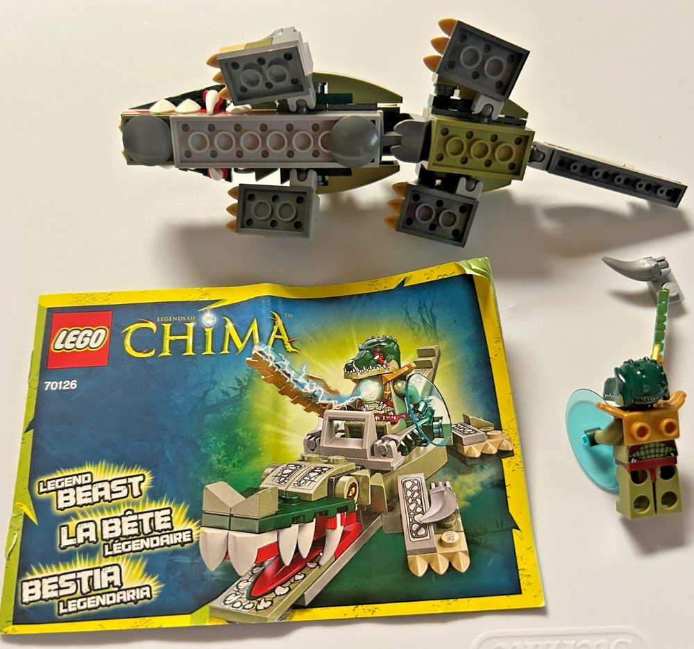 Lego Chima Crocodile Beast Incomplete