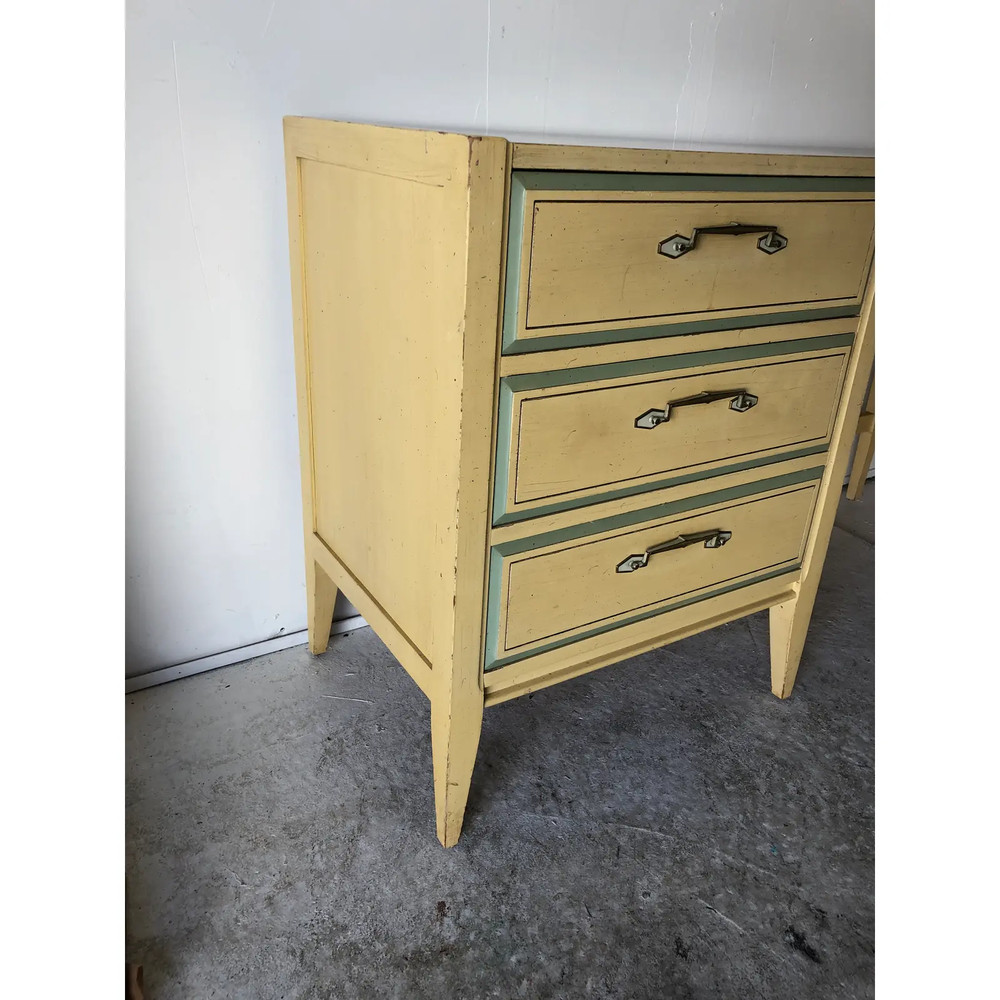 70's Vintage Regency Style Desk
