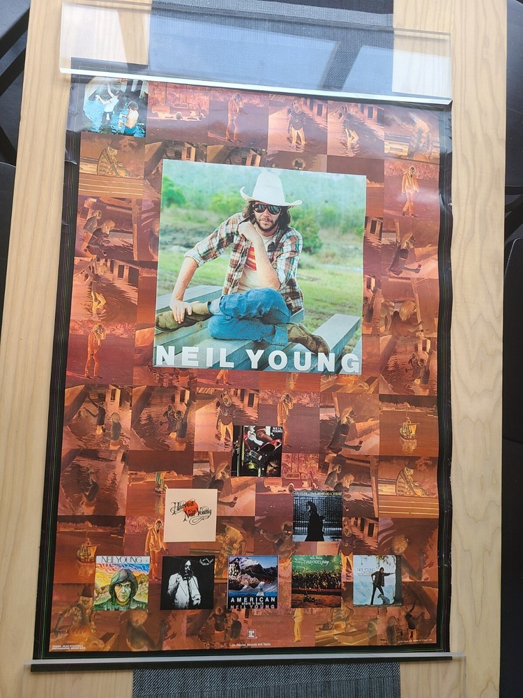 NEIL YOUNG Promo 1977 ORIGINAL Circa American Stars Bars Reprise