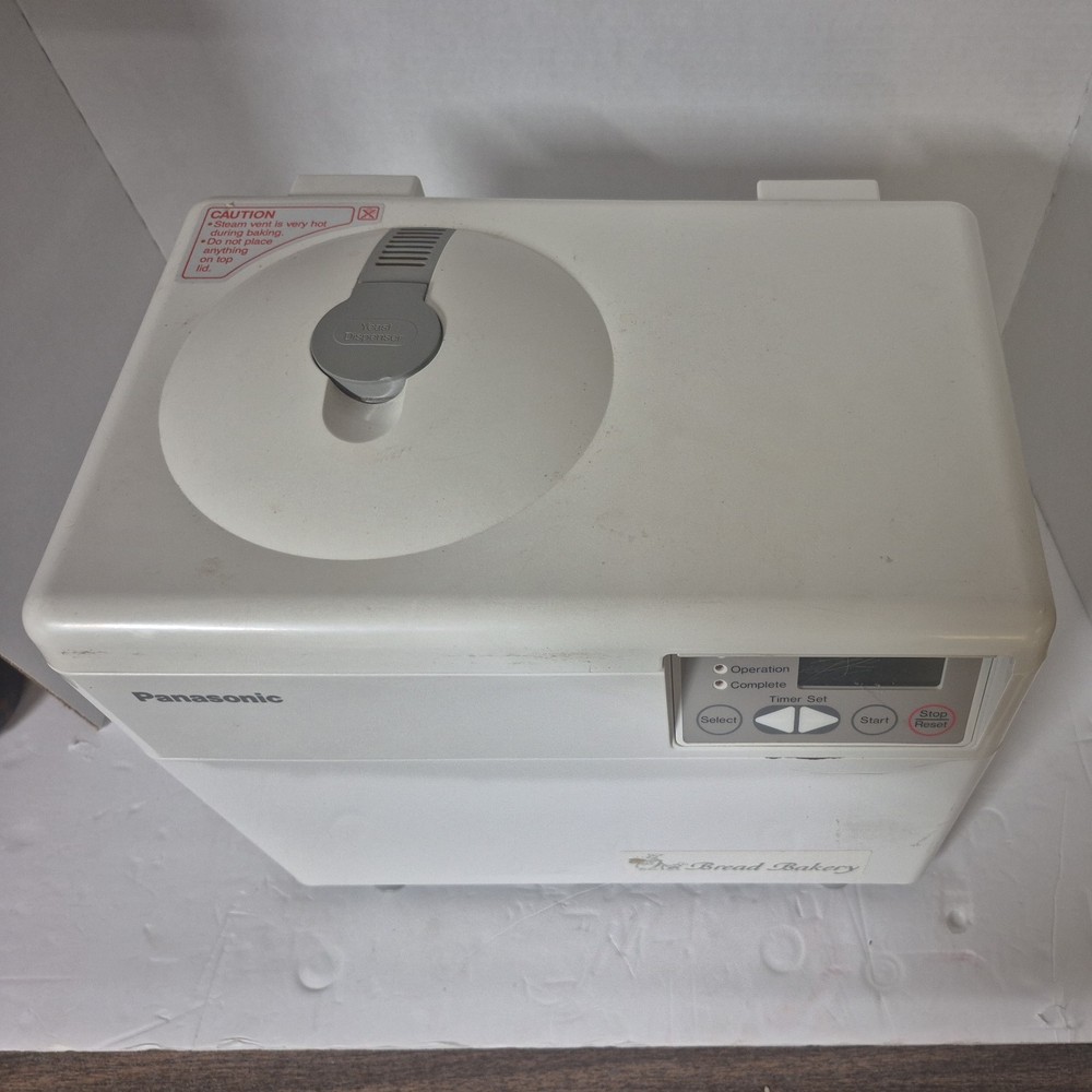 Panasonic SD-BT2P White Bread Bakery Automatic 1lb Bread Maker Machine (Tested)