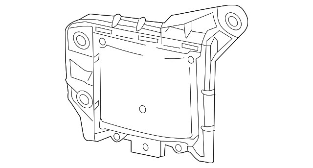 Genuine Nissan Blind Spot Detection System Warning Sensor 284K1-HV00A