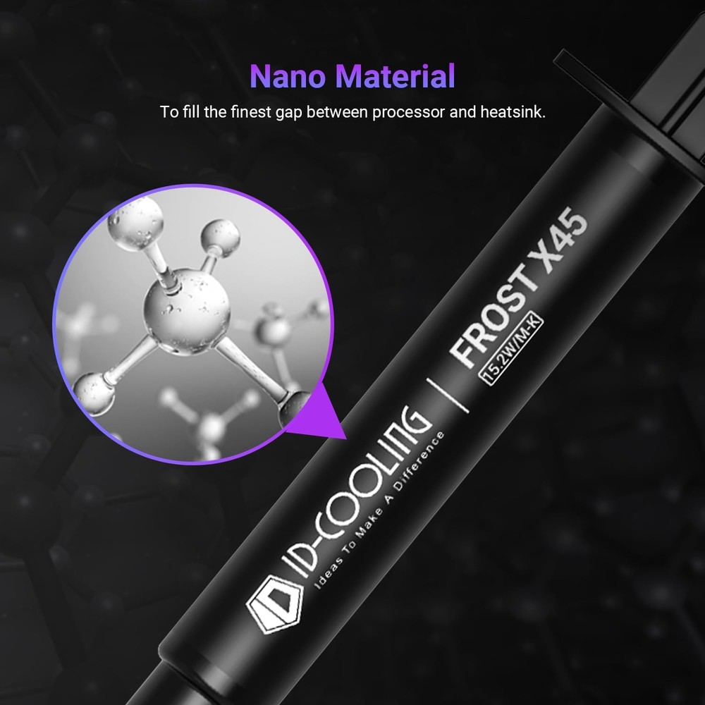 ID-COOLING Frost X45 4g Thermal Paste for CPU Processors, High