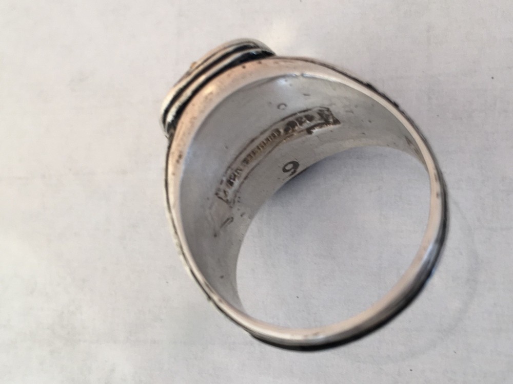 Seventh Cavalry ring Artisan made Sterling Silver