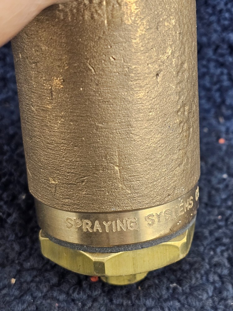 Spraying Systems T-Style Solid Brass Liquid Line Strainer, 1/2 TW