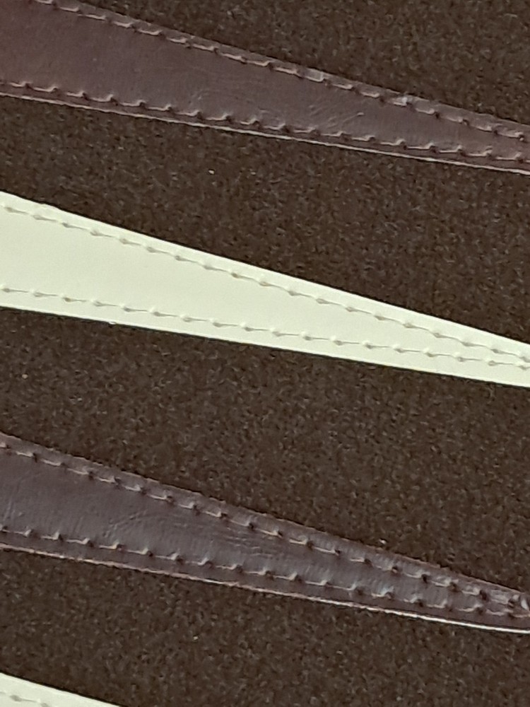 Bakelite Backgammom Gaming Set Complete Leather Bound Stitched