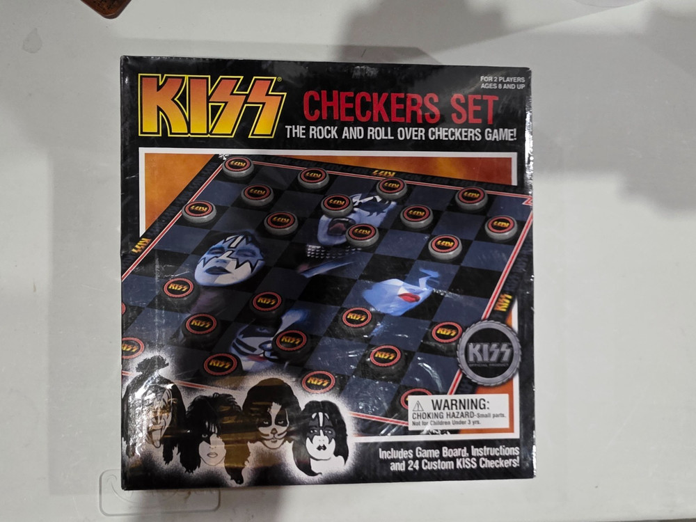KISS Checkers SET 2006 Sealed