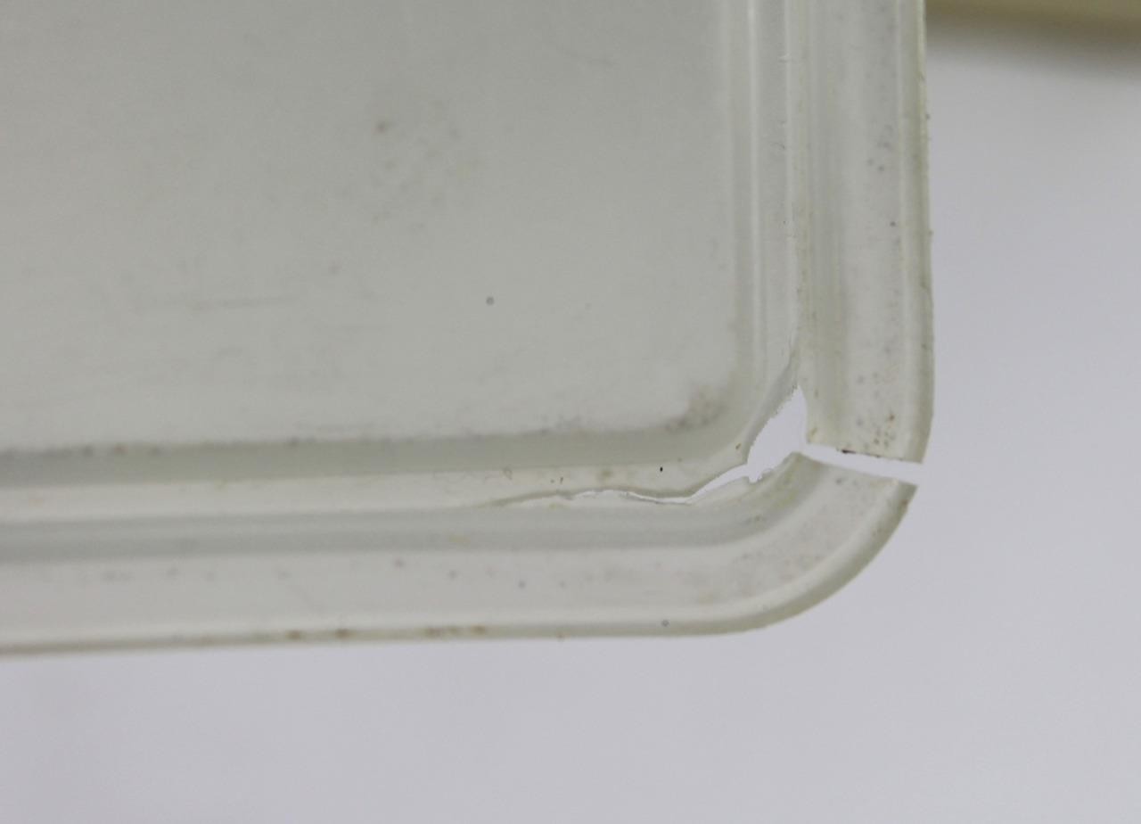 Vintage Deters Dairy Ice Cream Plastic Container ~ Quincy, IL ~ Eagle USA Made