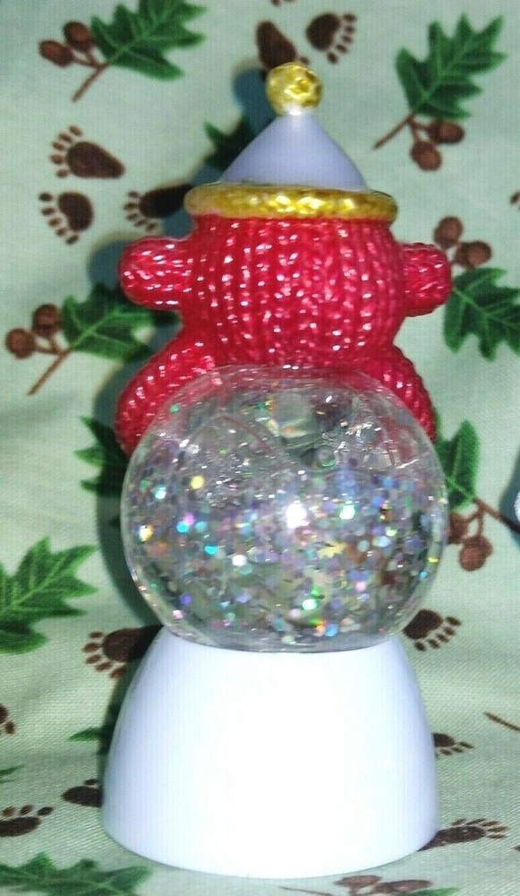 SMALL SOCK MONKEY SNOWGLOBE