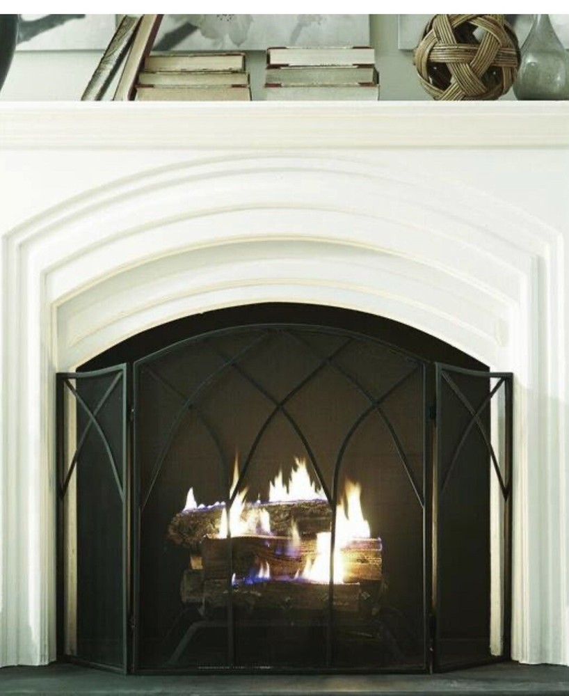 Pleasant Hearth Gothic Fireplace Screen