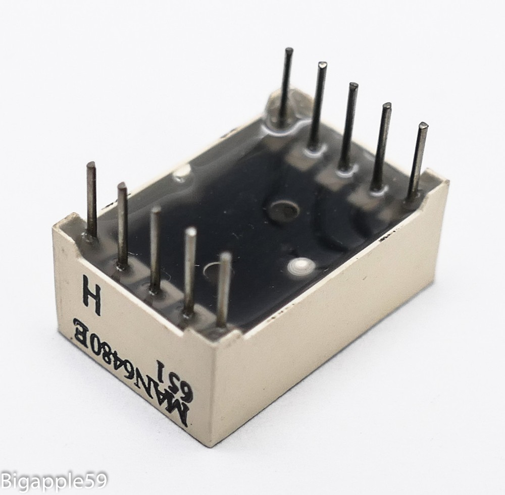 Watkins Johnson WJ-8711A / HF-1000 Display 7 Segment LED Module MAN6480E **NOS**