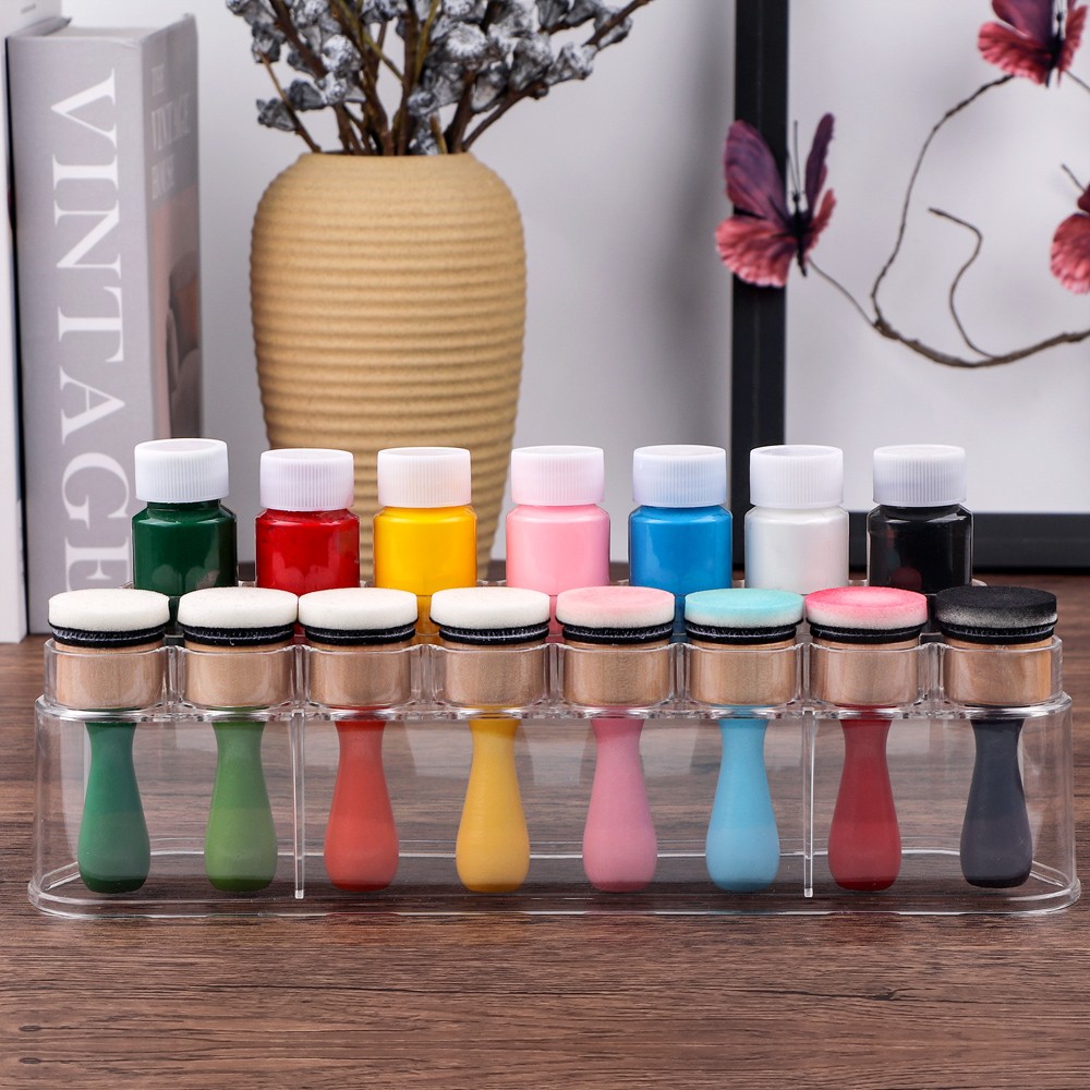 Clear Storage Rack Storage Container Organizer for Bottles & Blending Tools
