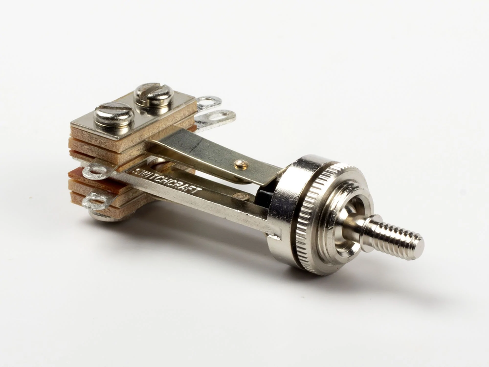 Switchcraft 3-Way Toggle Switch, Long Straight