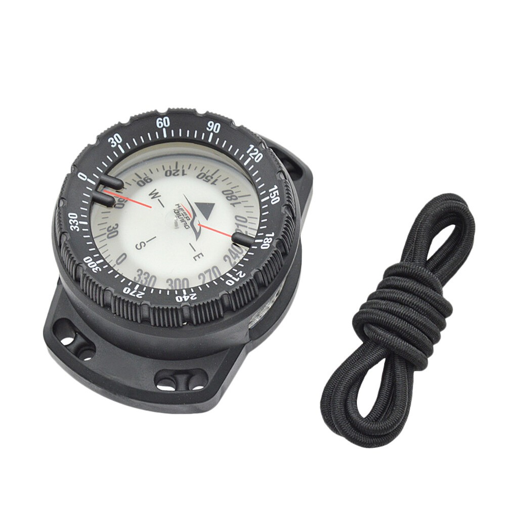 Portable Underwater Compass Scuba Diving Navigation Compass Waterproof Luminous