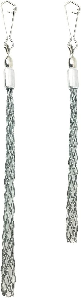 Cable Pulling Grip Sock Galvanizing Steel Cable Sock Kit Antislip Flexible Eye M