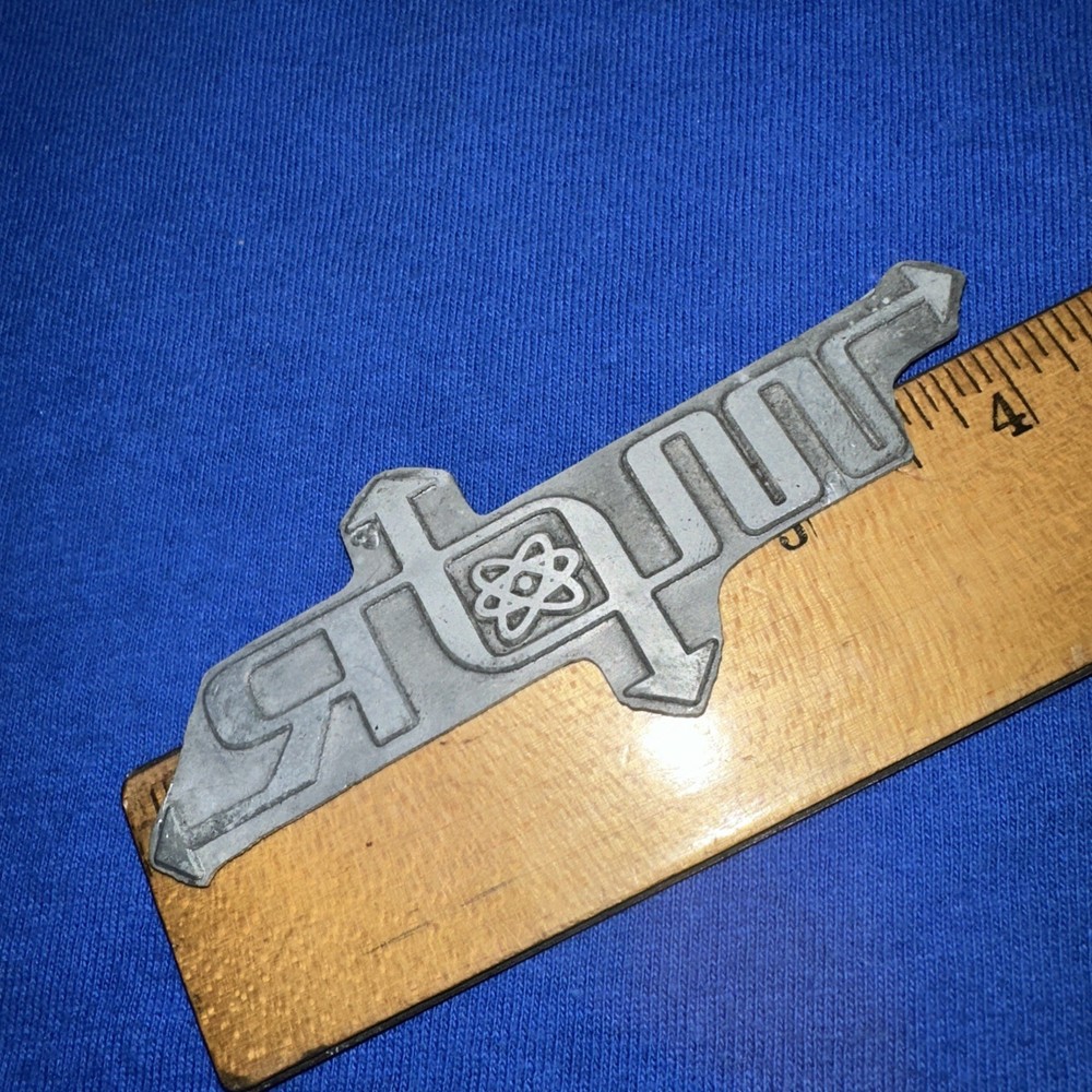 Printing Plate “ MOR “ Arrows Atom