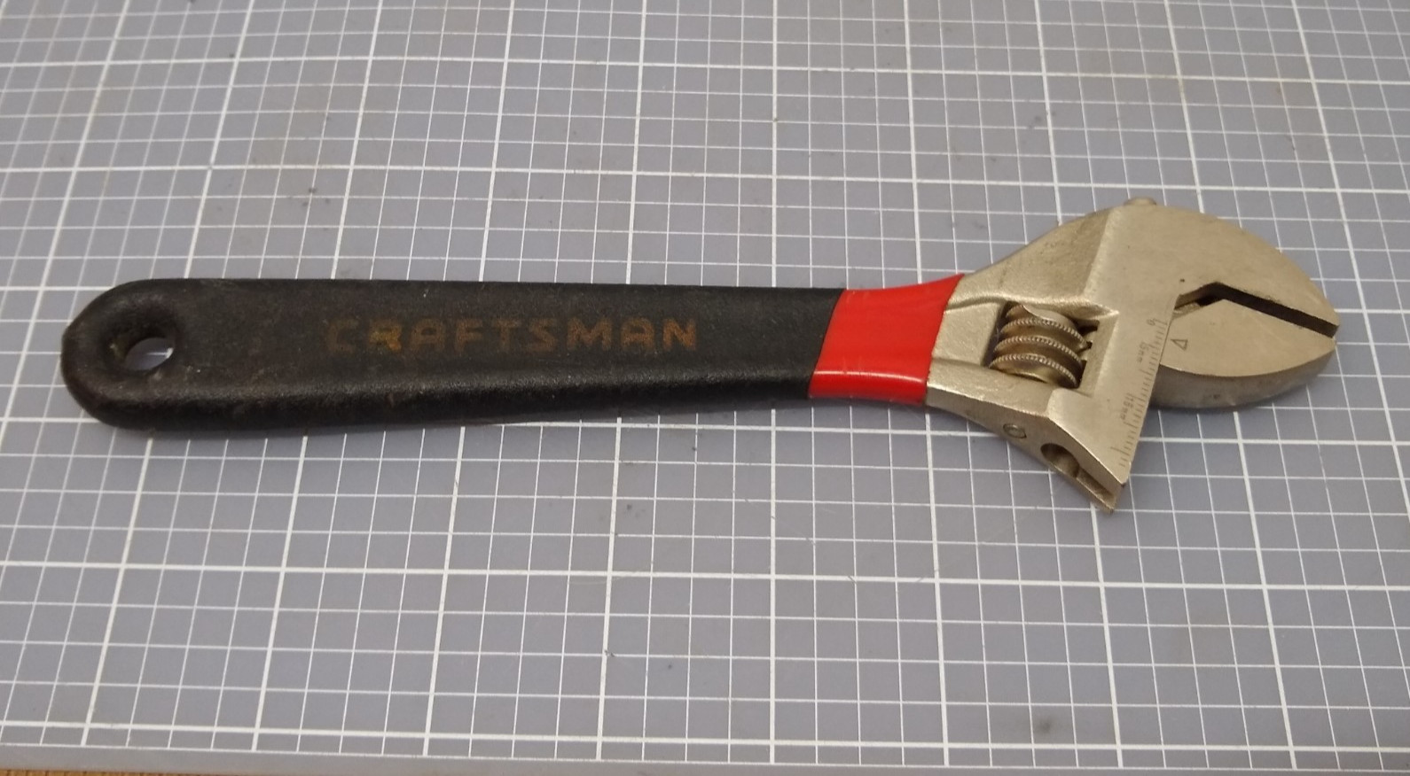Sears Craftsman Professional Tools USA 8 Inch Adjustable Wrench WF 44167