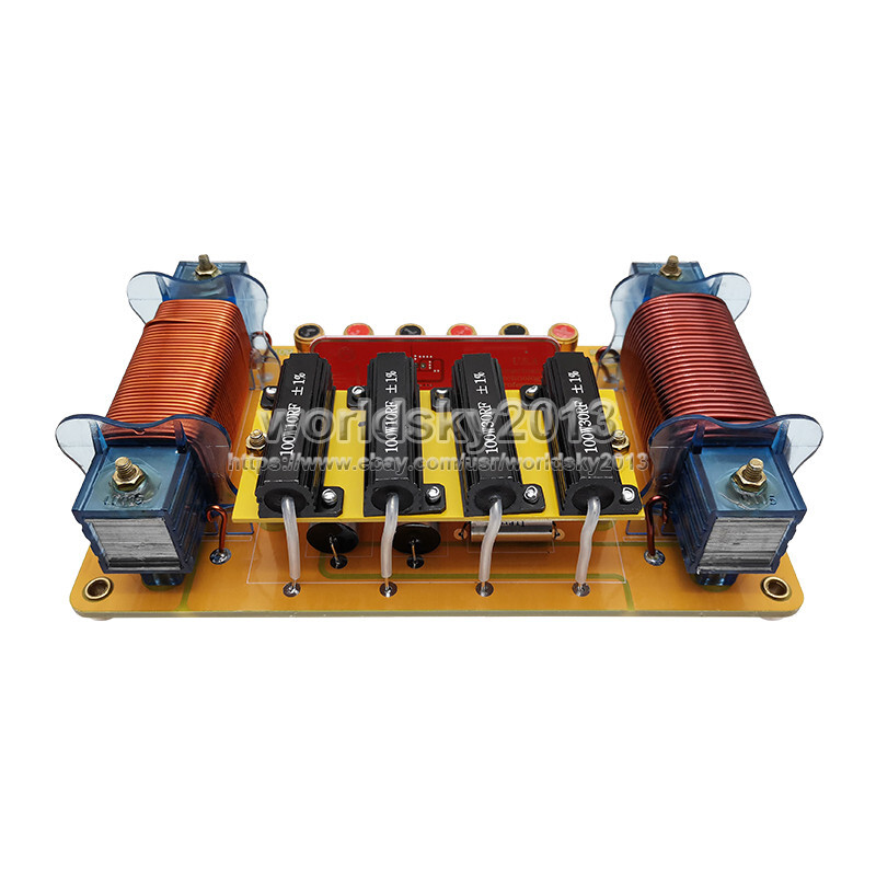 1x 2000W 2 Way 2 Unit High-Low Speaker Frequency Divider Filter Crossover Board
