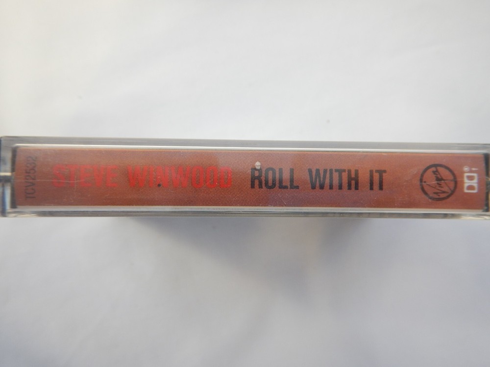 STEVE WINWOOD - ROLL WITH IT - CASSETTE