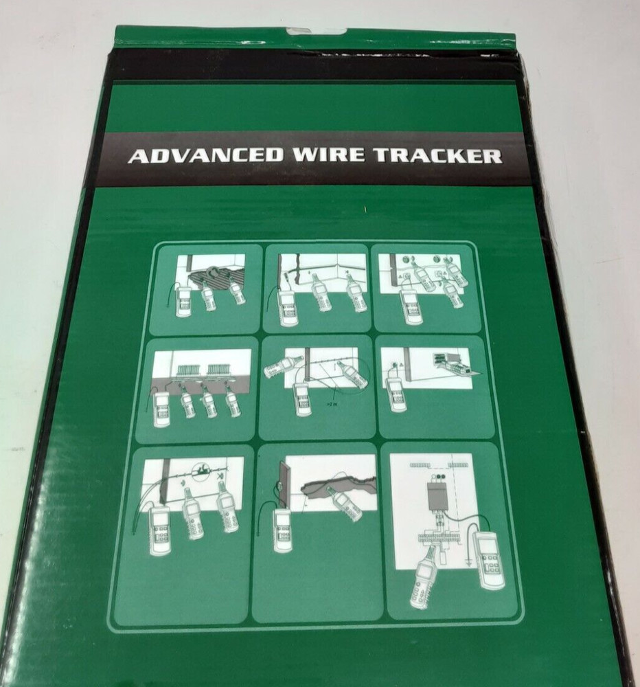 Advanced Wire Tester Tracker Multi-Function Cable Detector 12~300V Pipe Locator